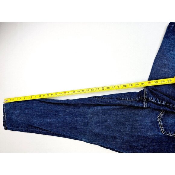 Torrid Size 22 Women's 31 Inch Inseam Boyfriend Blue Denim 5 Pocket Logo Jeans - Picture 8 of 12